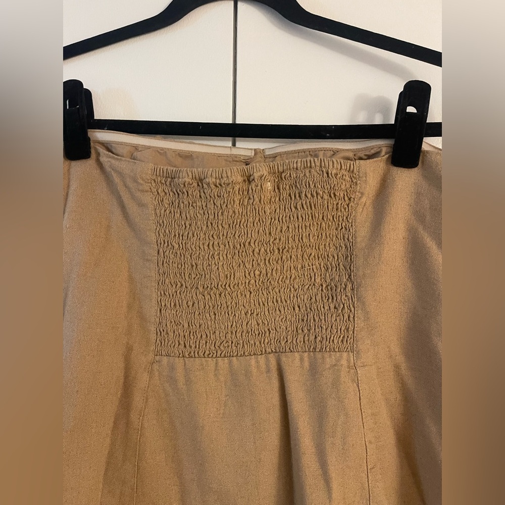 Universal Thread Medium Strapless Button-Down Top - Picture 5 of 8